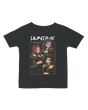 Front view of the KPop Demon Hunters movie poster artwork on infant tee

