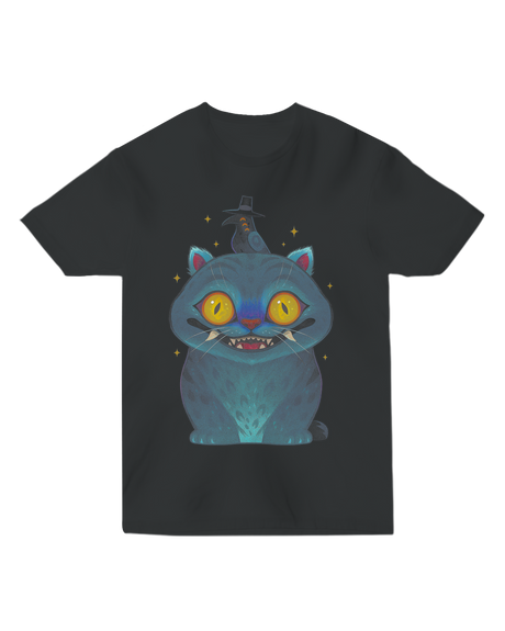 Front view showing KPop Demon Hunters movie storyboard art on fitted tee

