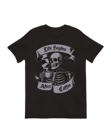 Funny coffee lover gift macabre kitchen art

