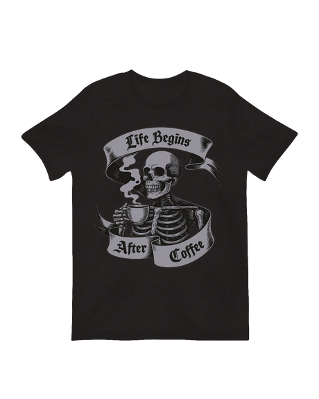 Funny coffee lover gift macabre kitchen art

