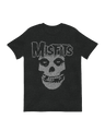 Horror punk band merchandise iconic skull artwork

