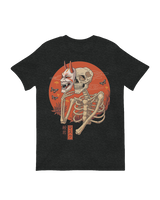 Japanese folklore mythology skeletal decor

