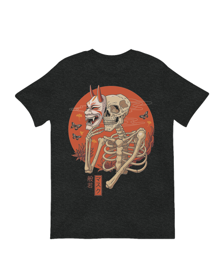 Japanese folklore mythology skeletal decor

