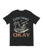 Living Okay Skeleton Island tranquil art print

