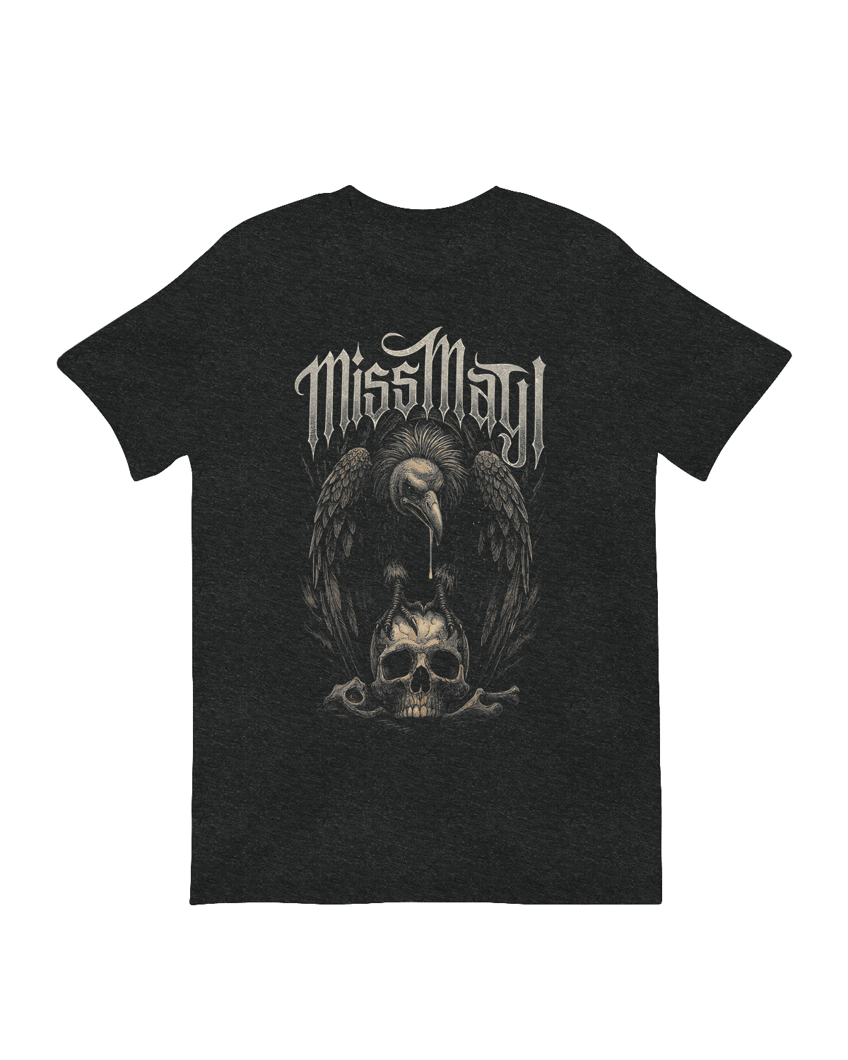 Metal band merchandise death symbolism wall art