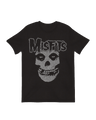 Misfits Crimson Ghost skull punk art print


