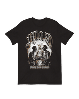 Modern punk music merchandise destructive skeleton decor 