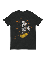 Official Disney Halloween Mickey Mouse Skeleton with Bats Collectible

