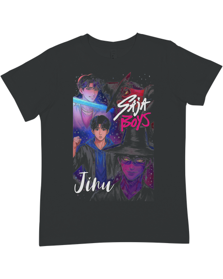 Official Jinu Kpop Graphic T-Shirt for Youth

