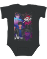 Official Jinu Kpop Infant Bodysuit Onesie on a baby

