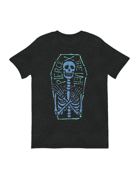 PTV fan gift ornate coffin skeleton wall decor