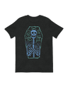 PTV fan gift ornate coffin skeleton wall decor
