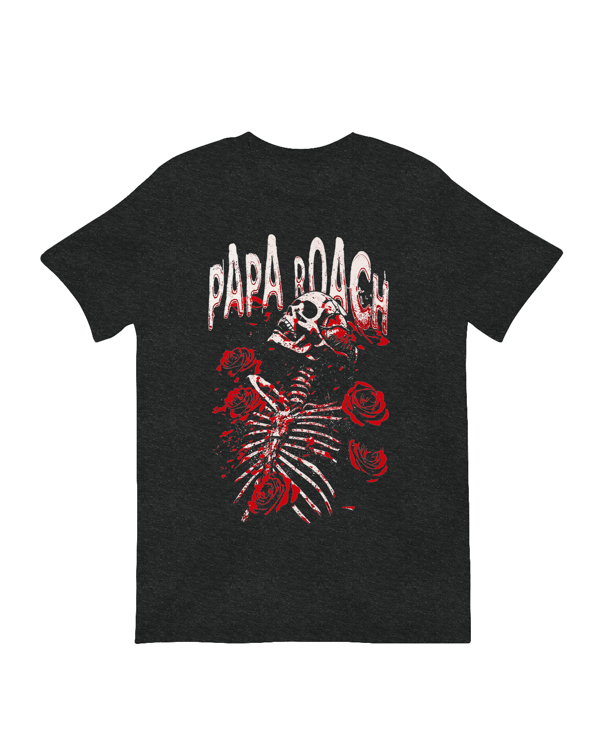 Papa Roach band merchandise skeleton and flowers decor