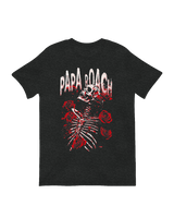 Papa Roach band merchandise skeleton and flowers decor