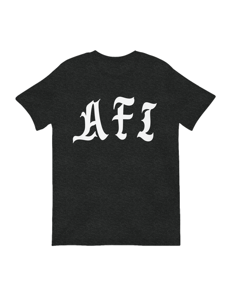 Pierce AFI Skeleton Door gothic music poster print