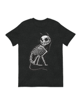 Scientific veterinary cat bone structure artwork

