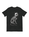 Scientific veterinary cat bone structure artwork

