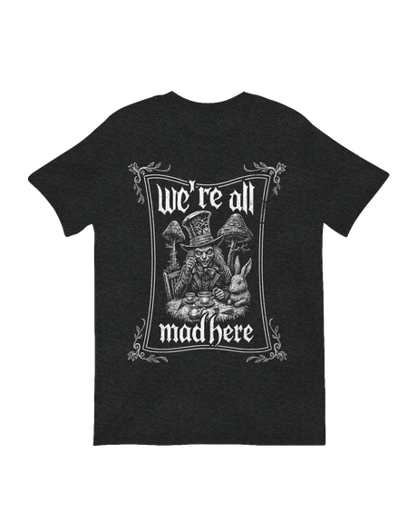 Skeleton Mad Hatter through ornate frame artwork