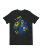 Skeleton Reaper Cheers macabre humor art print