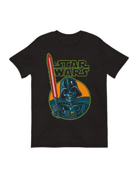 Spooky Skeleton Darth Vader with Lightsaber - Star Wars Halloween Decor

