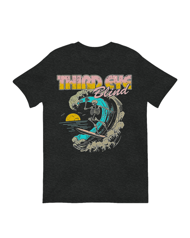 Third Eye Blind Skeleton Surfing music poster print 