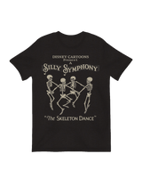 Vintage animation skeleton dancers artwork

