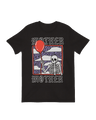 Whimsical skeleton with balloon band merchandise decor