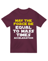 May the force be equal to mass times acceleration Geek