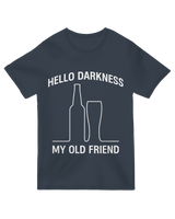 Hello Darkness My Old Friend Nerdy Graphic