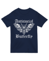 Funny Antisocial Butterfly