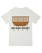 "Navy blue ‘Big Deck Energy’ humorous t-shirt for card players and patio lounging"