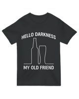 Hello Darkness My Old Friend Nerdy Graphic