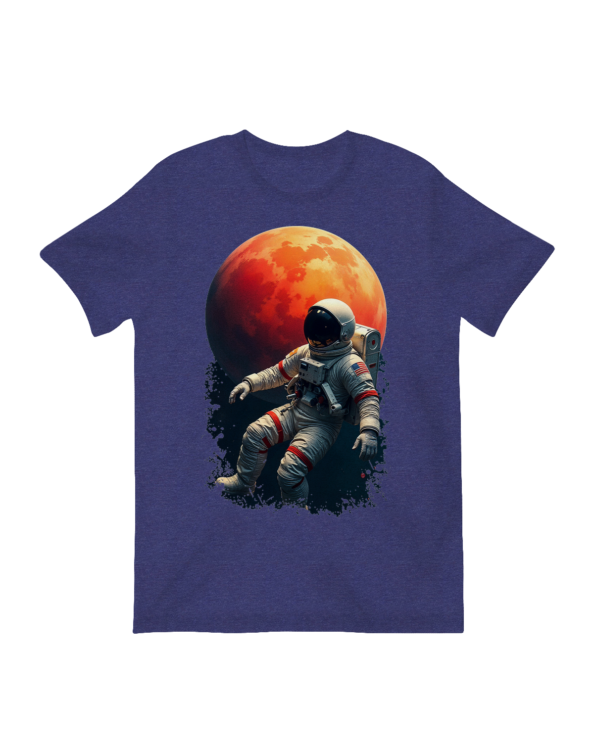 Astronaut under the moon