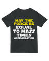 May the force be equal to mass times acceleration Geek