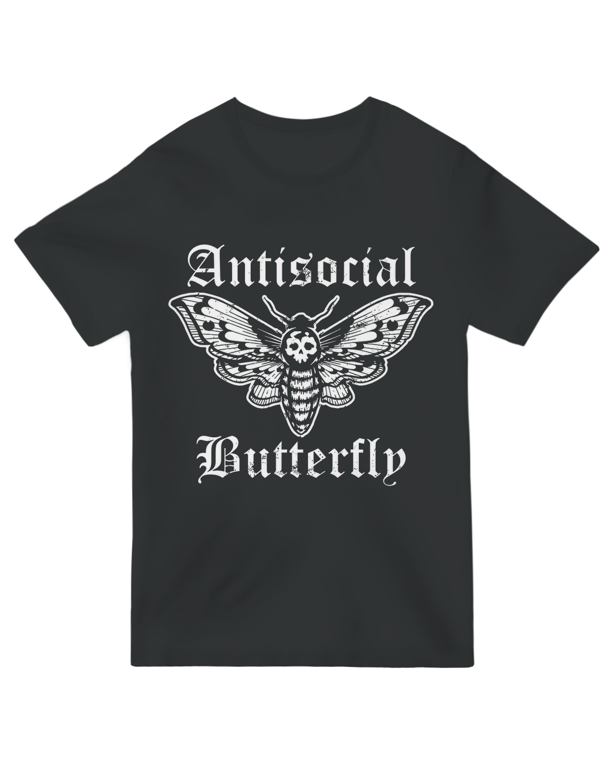 Funny Antisocial Butterfly