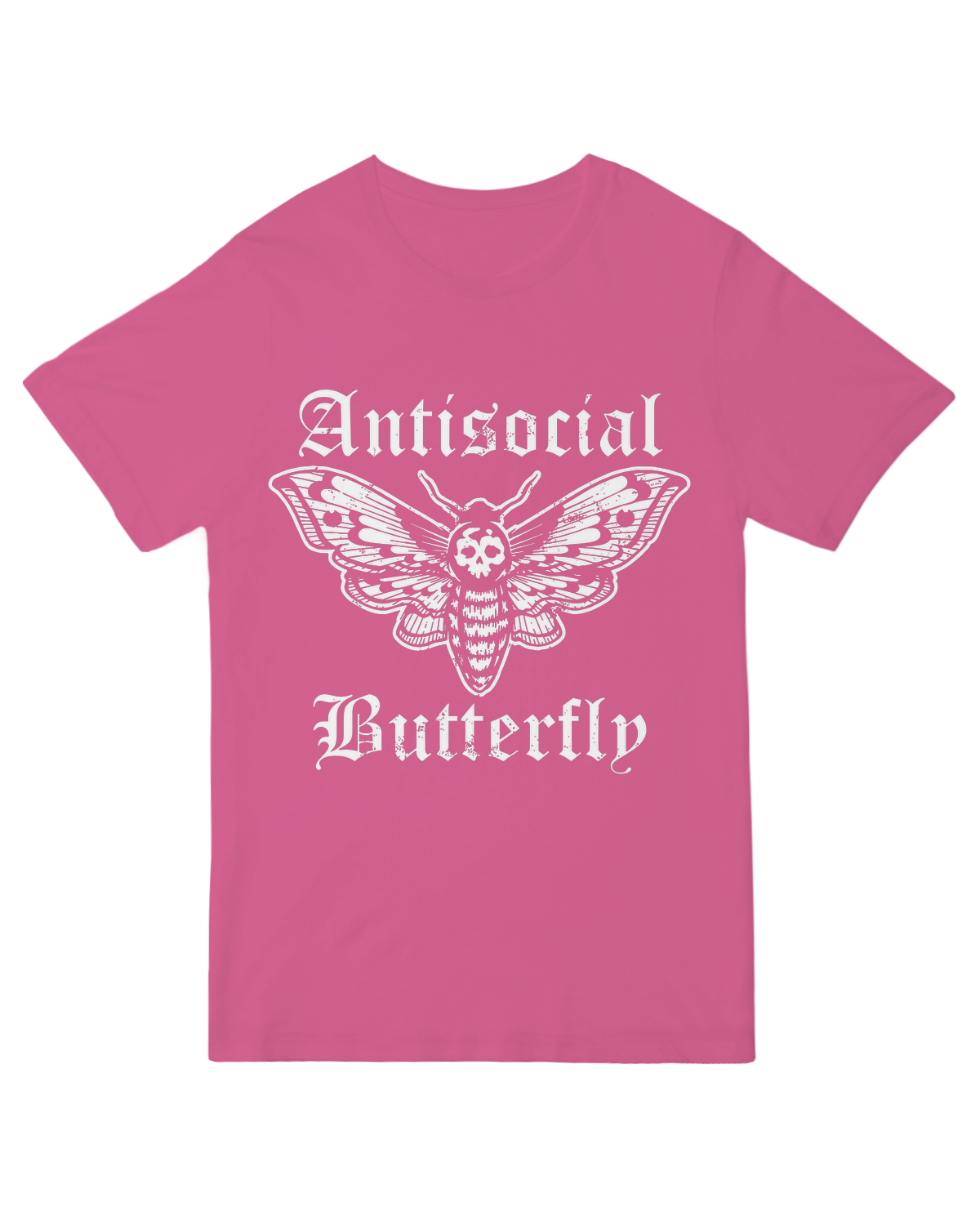 Funny Antisocial Butterfly