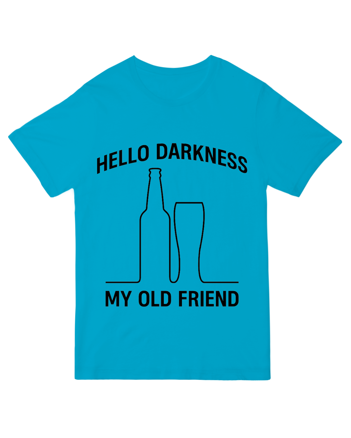 Hello Darkness My Old Friend Nerdy Graphic