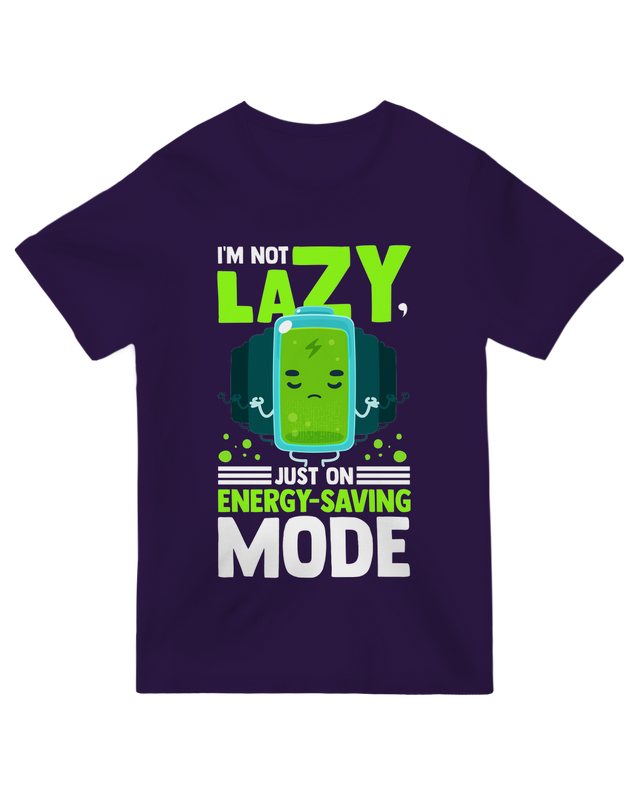 "Funny 'Energy Saving Mode' [Product Type] – Gift for Lazy People"