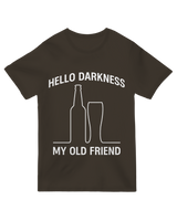 Hello Darkness My Old Friend Nerdy Graphic