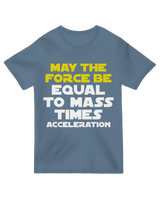 May the force be equal to mass times acceleration Geek