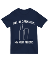 Hello Darkness My Old Friend Nerdy Graphic