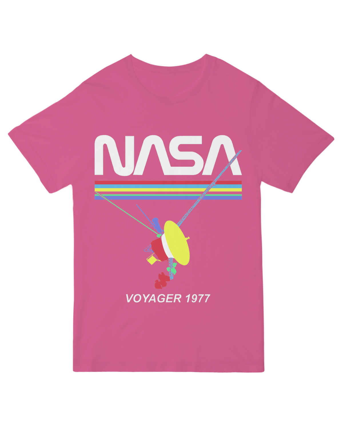 Retro NASA Voyager Spacecraft