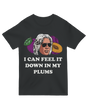"Cream vintage ‘Feel It In My Plums’ comedy t-shirt for TV meme fans"