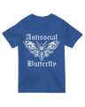 Funny Antisocial Butterfly