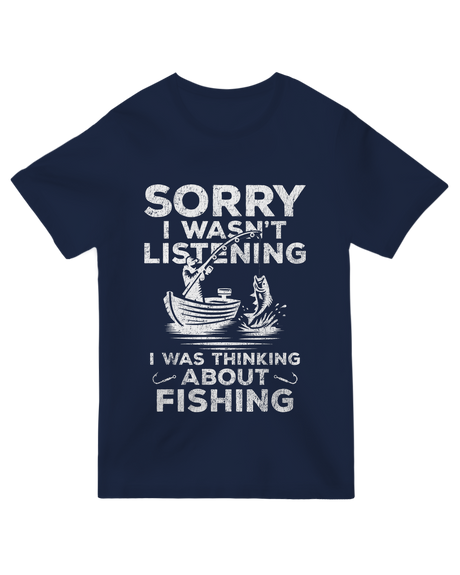 "Heather gray sarcastic fishing t-shirt with humorous angler design"