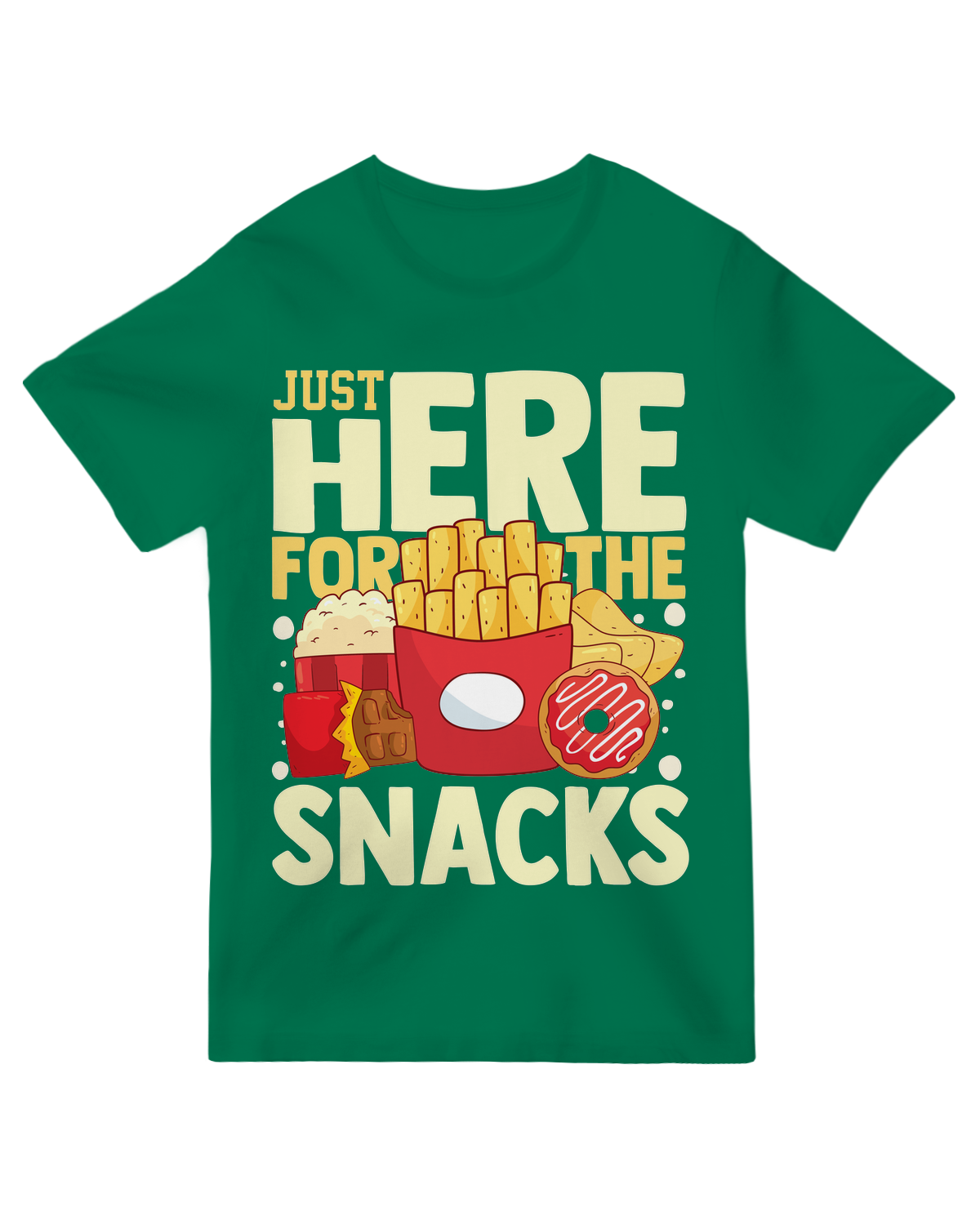 "Funny ‘Just Here for the Snacs’ [Product Type] – Gift for Snack Lovers"