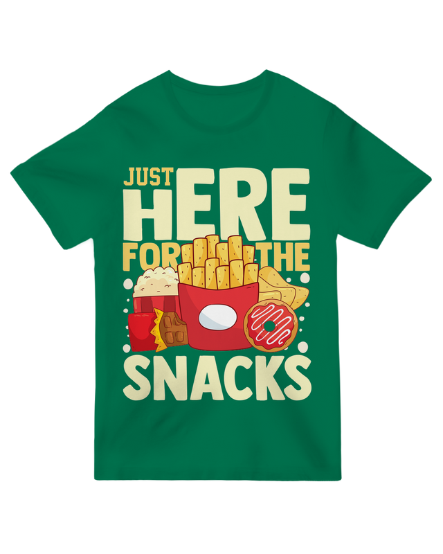 "Funny ‘Just Here for the Snacs’ [Product Type] – Gift for Snack Lovers"