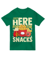 "Funny ‘Just Here for the Snacs’ [Product Type] – Gift for Snack Lovers"