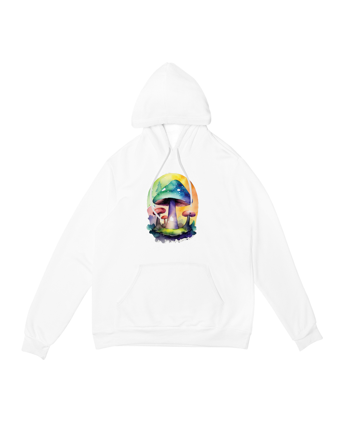 "Cozy Mushroom Hoodie – Cottagecore Sweatshirt with Whimsical Fungi Design"
