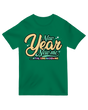 Alt Text: "New Year New Me 2025 inspirational t-shirt in [color], soft cotton unisex tee for fresh starts"